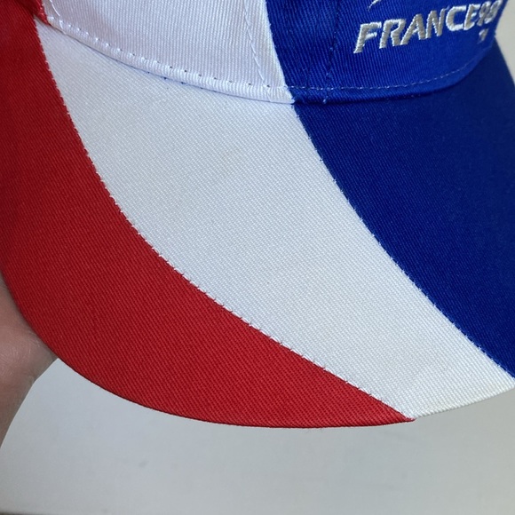 Vintage France 1998 World Cup strap back hat Coupe du Monde Soccer Football - Picture 7 of 12